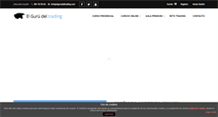 Desktop Screenshot of elgurudeltrading.com